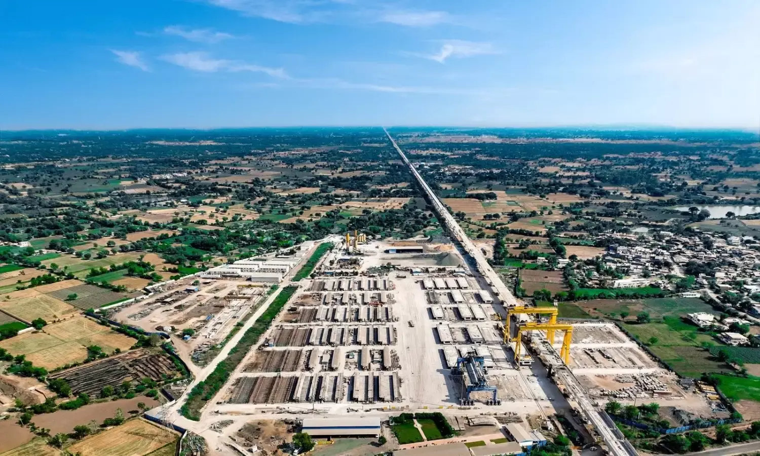 मुंबई-अहमदाबाद बुलेट ट्रेन परियोजना के लिए 300 किलोमीटर वायाडक्ट का निर्माण पूरा