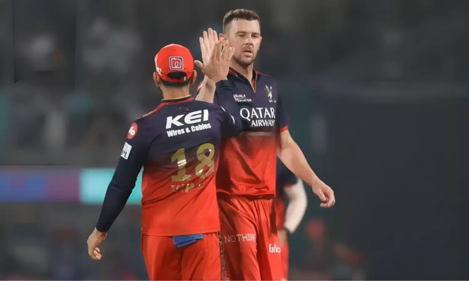 JOSH HAZLEWOOD IS BACK IN RCB