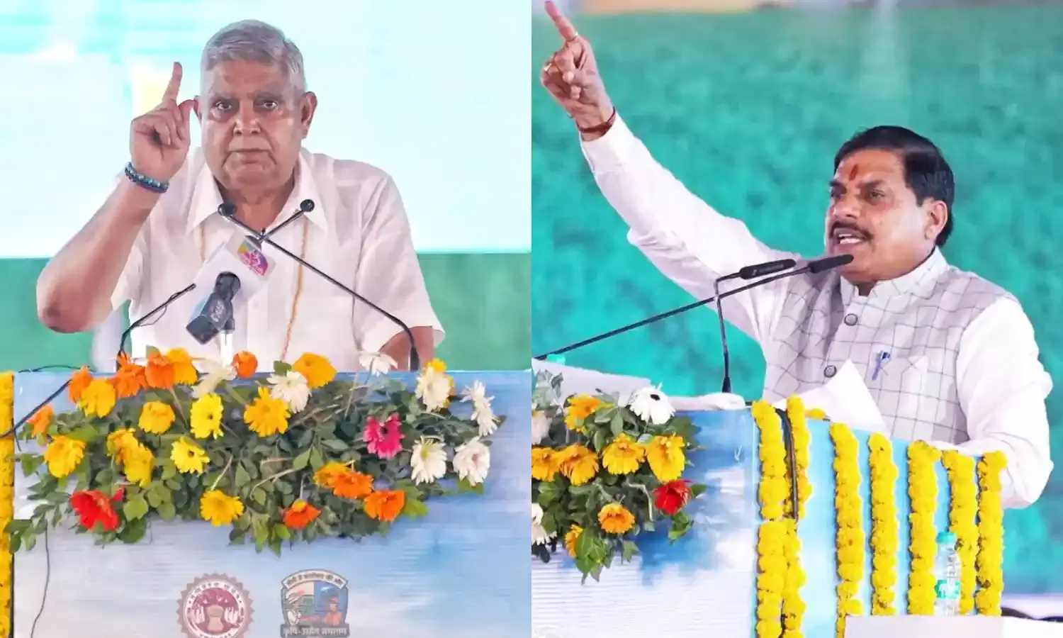 उपराष्ट्रपति जगदीप धनखड़ बोले - खेतों से जाता है विकसित भारत का रास्ता