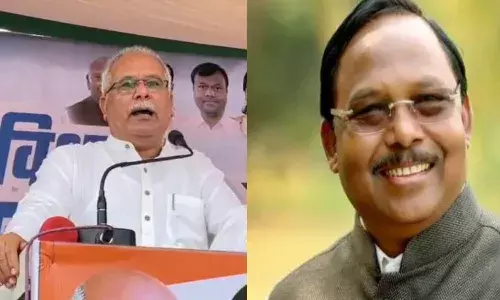 भूपेश ने कहा- चुनाव आयोग बीजेपी का बंधुआ मजदूर, नेताम बोले- उलजुलूल की बातें कर रहे बघेल