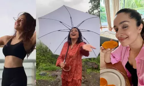 माधुरी से श्रद्धा तक, मुंबई की बारिश में झूमे बॉलीवुड सितारे; खास अंदाज में उठाया मौसम का लुफ्त