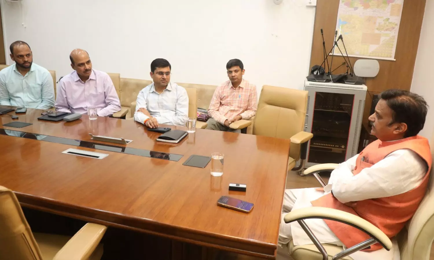 Deputy CM Rajendra Shukla Deputy CM Rajendra Shukla