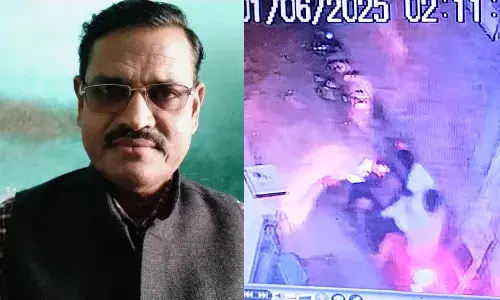 रिटायर्ड अधिकारी रामकृपाल यादव की हत्या, CCTV में दिखे महिला और युवक