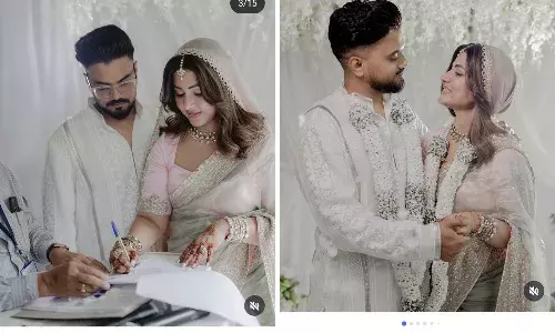 ये रिश्ता क्या कहलाता है फेम एक्ट्रेस हिना खान ने बॉयफ्रेंड रॉकी संग रचाई शादी, सोशल मीडिया पर शेयर की खूबसूरत तस्वीरें