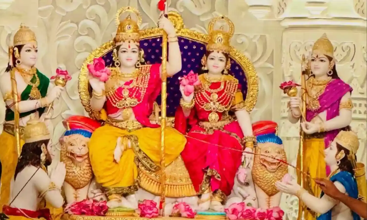 अलौकिक पुष्करणी सरोवर बनकर तैयार, तेजी से चल रहा राम मंदिर का निर्माण…