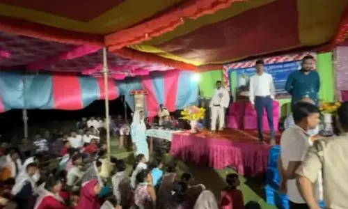 लाउड स्पीकर लगाकर धर्म बदलने का खुला निमंत्रण, दो गिरफ्तार