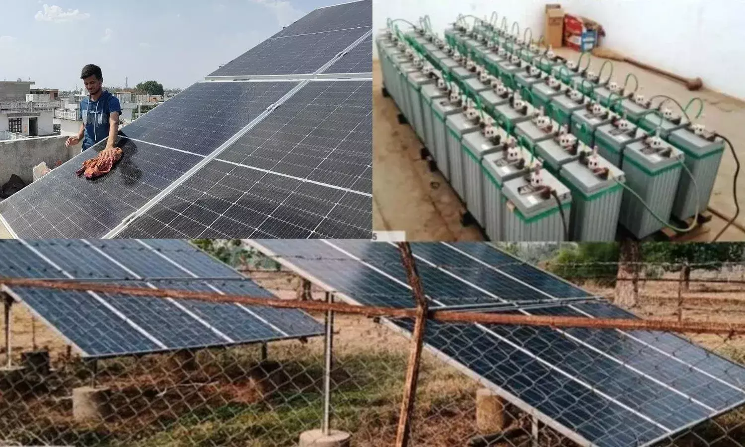 अचानकमार के 12 गांवों के सोलर पैनलों में लगाई जा रही नई बैटरियां