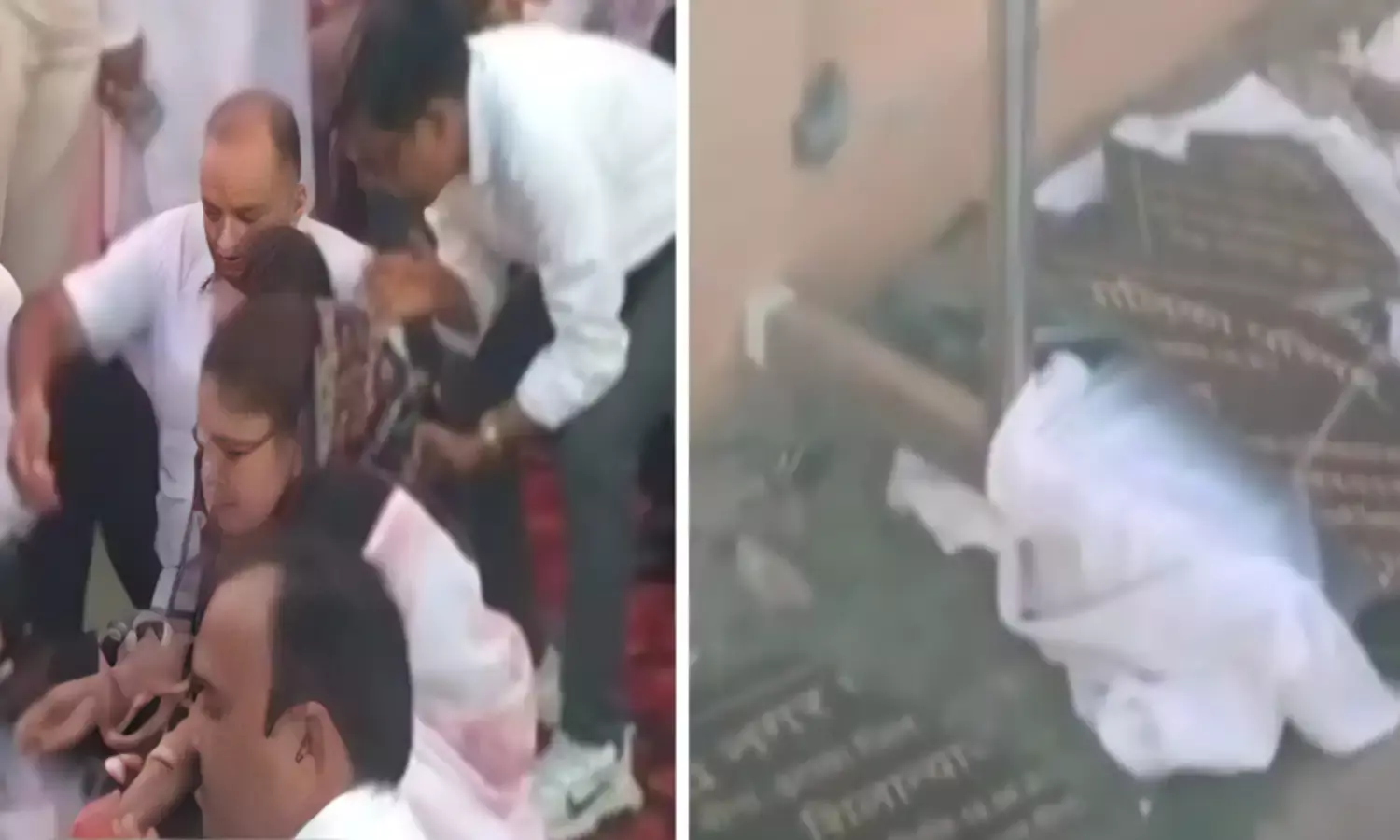 शिलान्यास पत्थर पर नाम नहीं था... नाराज़ नगर पालिका उपाध्यक्ष ने की तोड़फोड़, VIDEO वायरल