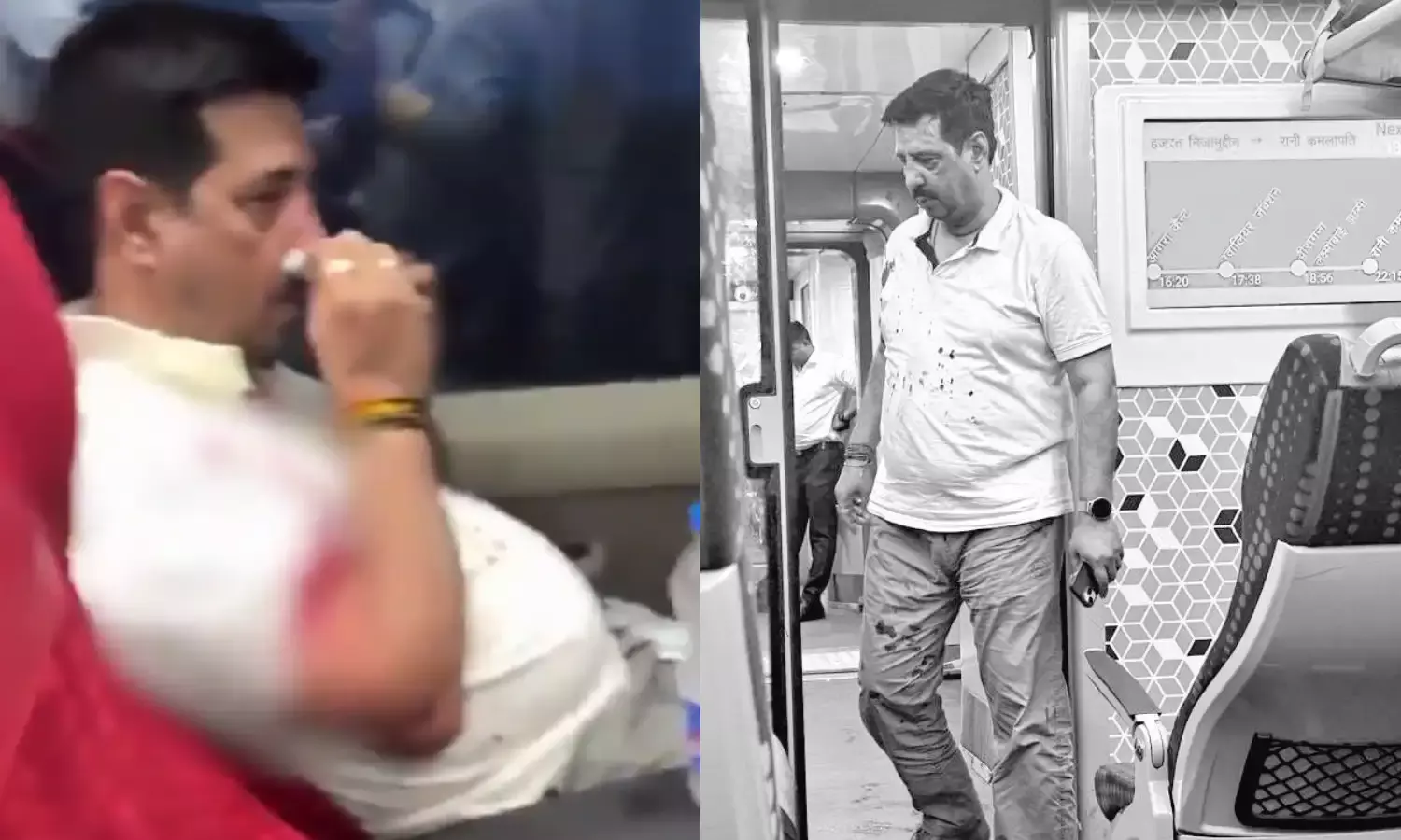 वंदे भारत एक्सप्रेस में सीट को लेकर बवाल, BJP MLA के समर्थकों पर यात्री को पीटने का आरोप