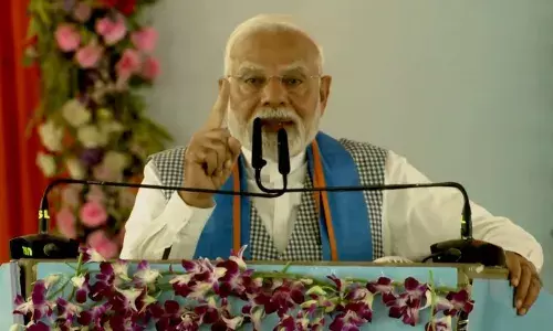 पीएम मोदी ने RJD - कांग्रेस पर साधा निशाना