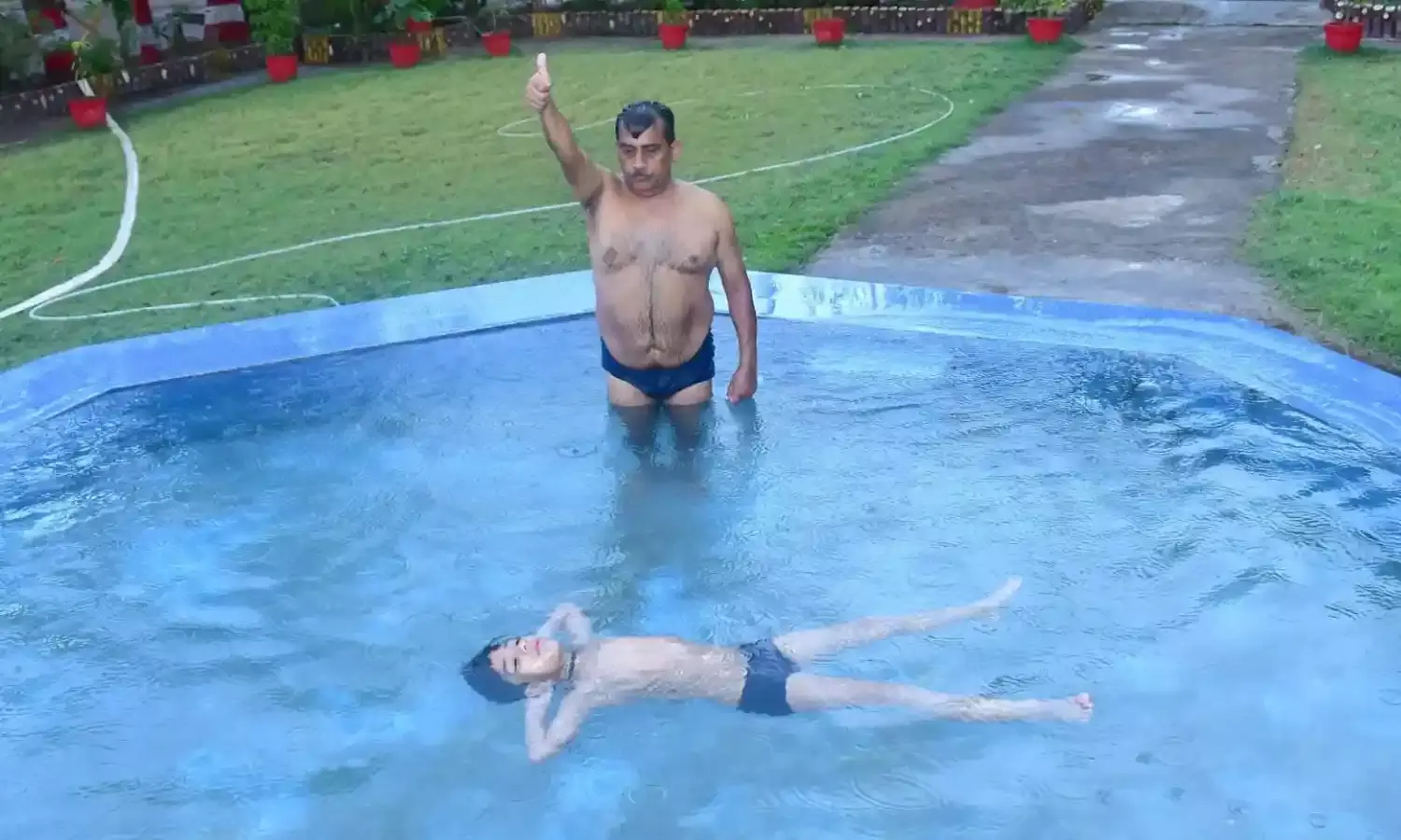 दादा ने जगाई जल योग की अलख, पोते को बना गए ‘बाल जलयोगी’...