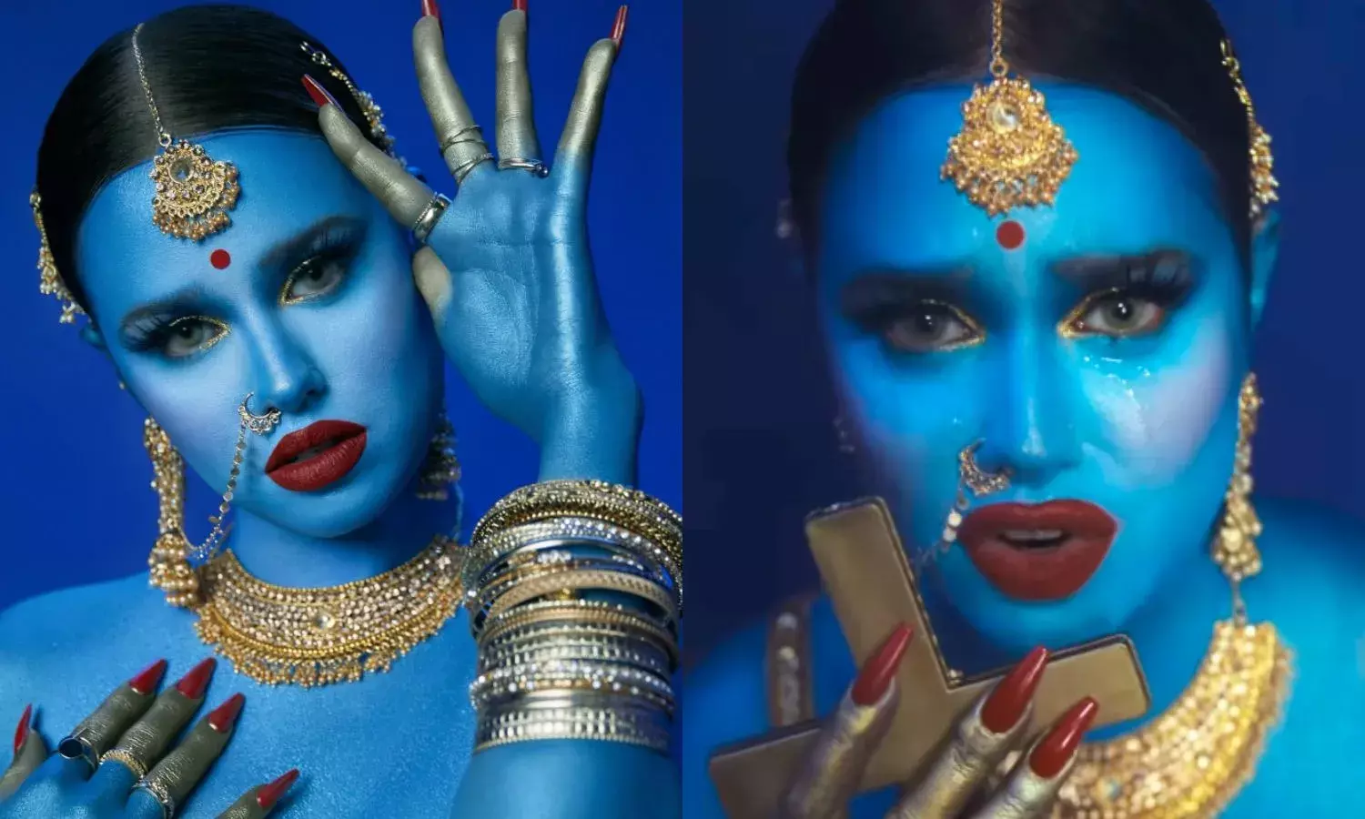 देवी जैसा मेकअप और गोल्ड बिकिनी लुक पर मचा बवाल, इंडियन ओरिजिन रैपर पर धार्मिक भावनाएं आहत करने का आरोप