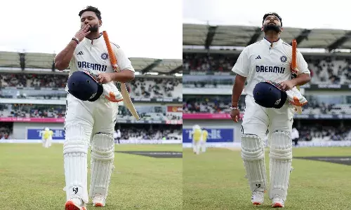 विदेश में चमका पंत का बल्ला