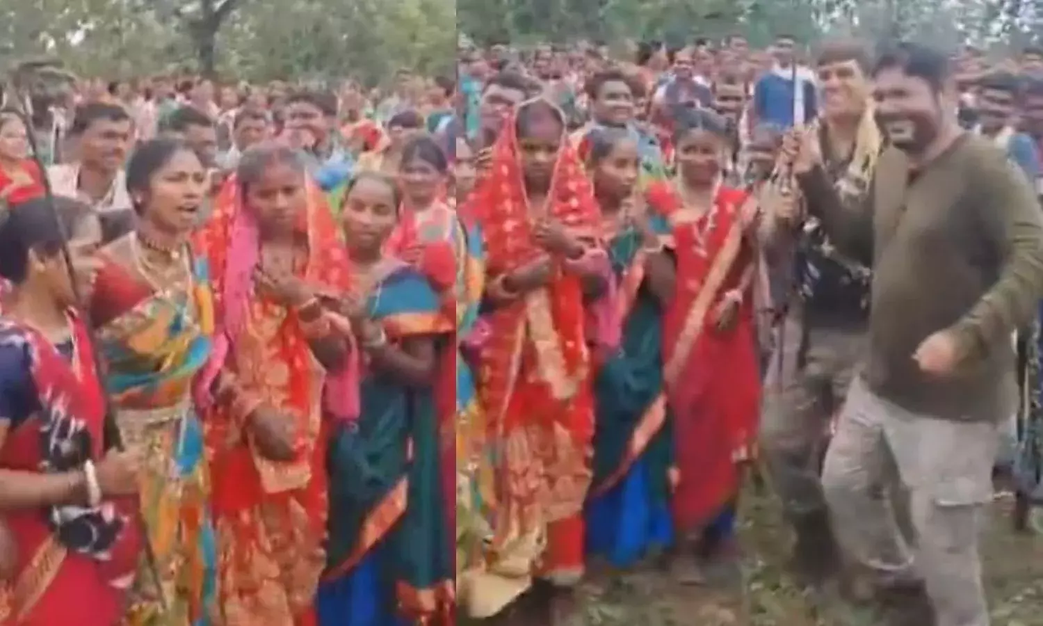 नक्सली हिड़मा के गांव की बेटी की CRPF जवान ने कराई विदाई, जमकर थिरके फिर भाई बन दिया नेग
