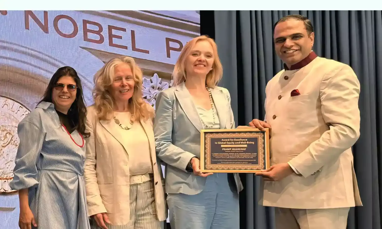 इंदौर के प्रमित माकोडे को नोबल पीस सेंटर में मिला सम्मान…