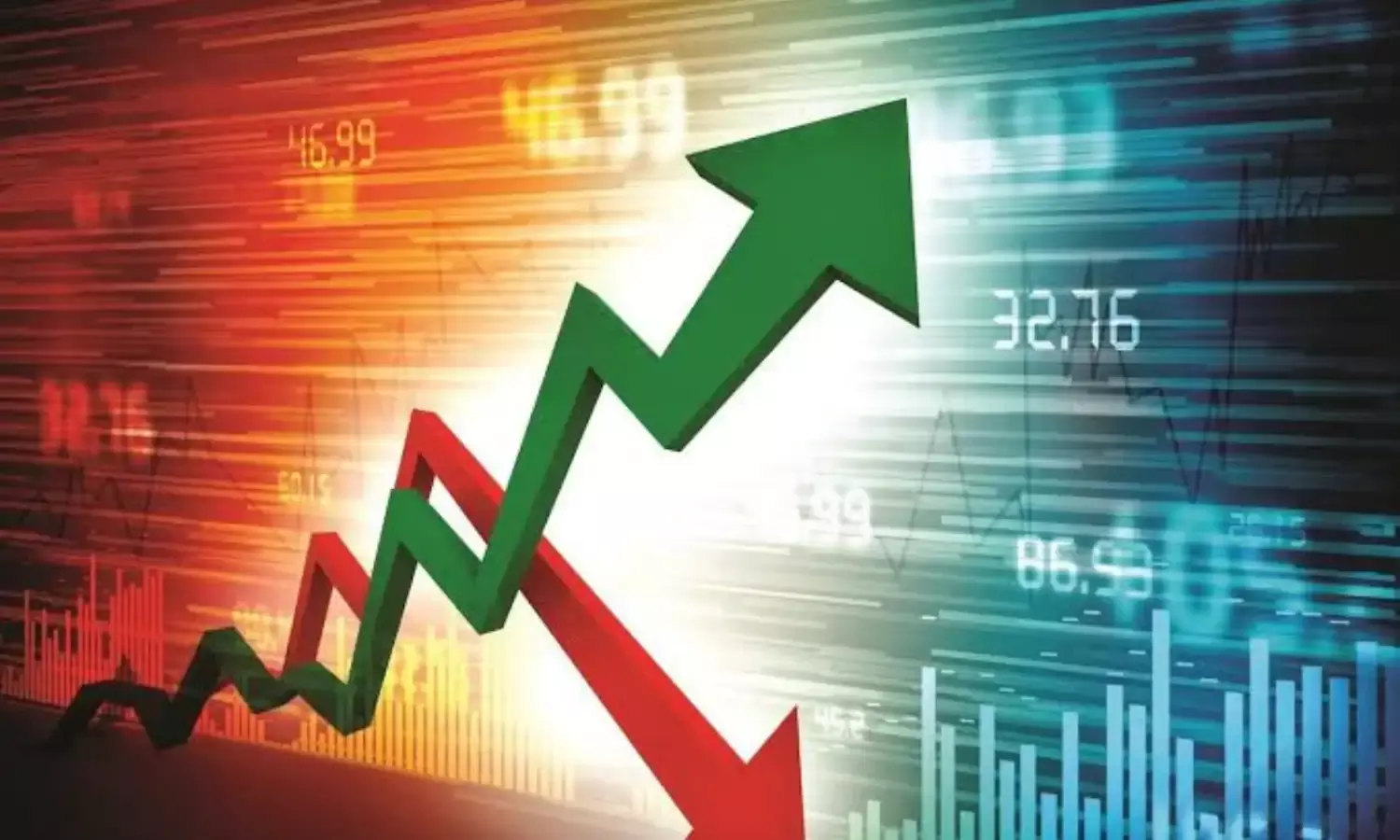 शेयर बाजार की फ्लैट चाल, देखिए सेंसेक्स और निफ्टी के ताजा हाल