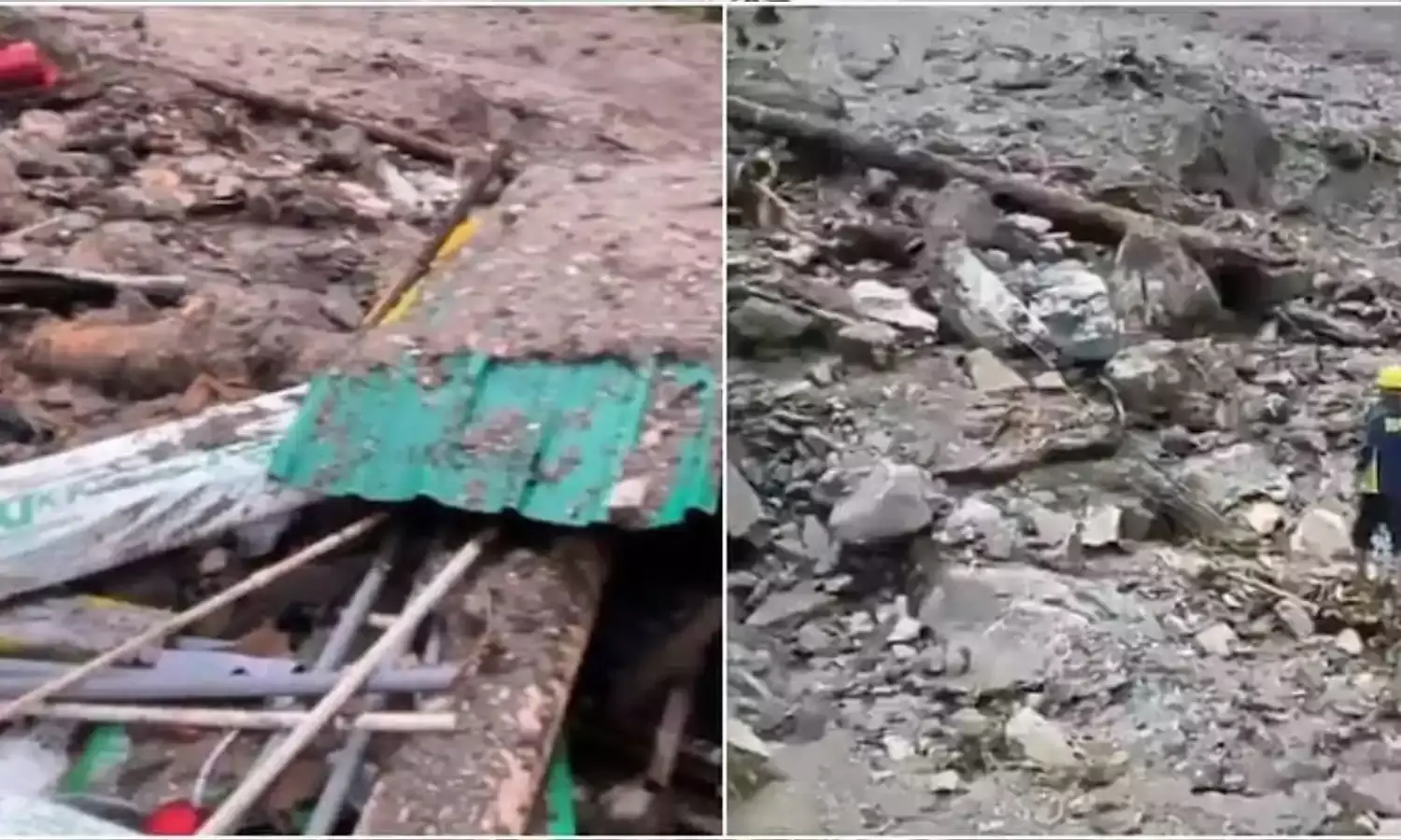 उत्तरकाशी के बलिगढ़ में बादल फटने से मची तबाही, 8- 9 मजदूरों के लापता होने की खबर