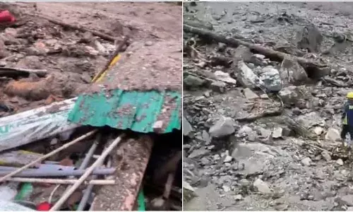 उत्तरकाशी के बलिगढ़ में बादल फटने से मची तबाही, 8- 9 मजदूरों के लापता होने की खबर