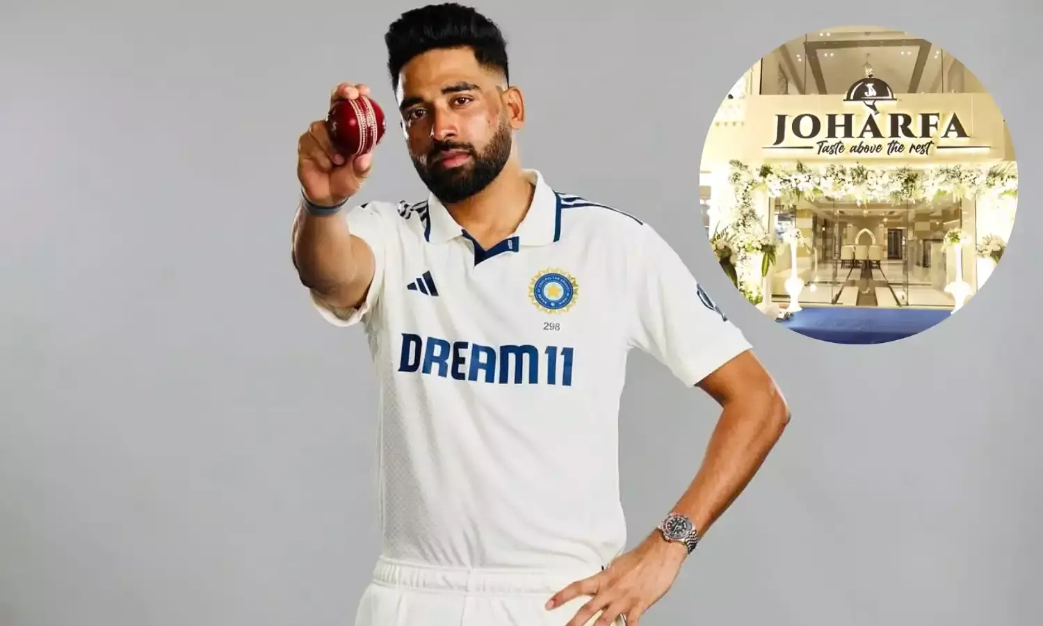 ईरानी फ्लेवर के साथ बिजनेस में उतरे मोहम्मद सिराज, हैदराबाद में खोला अपना पहला रेस्तरां,VIDEO