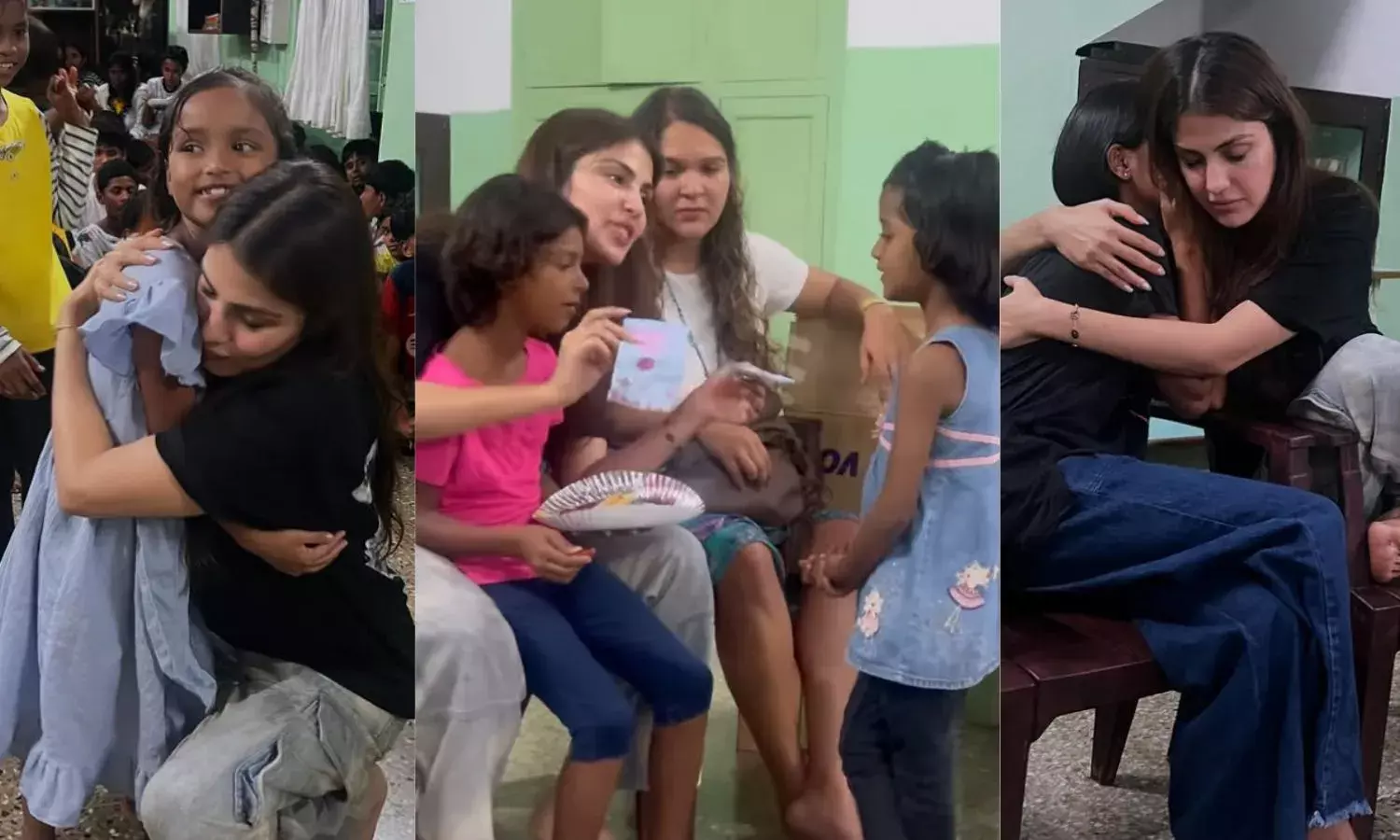 रिया चक्रवर्ती ने नन्हें दोस्तों के साथ मनाया अपना जन्मदिन, तस्वीरें देखकर भावुक हुए फैंस