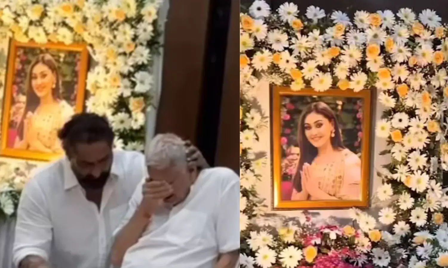 शेफाली जरीवाला की प्रेयर मीट में भावुक हुआ परिवार; पिता का रो-रोकर बुरा हाल, पति पराग ने संभाला