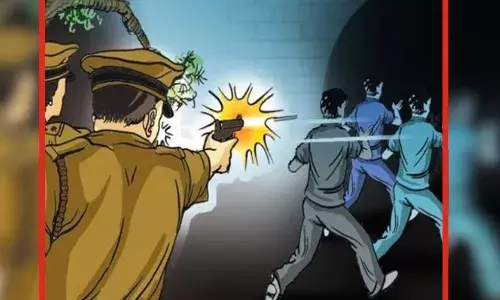 MP के बीहड़ों में मुठभेड़, पुलिस की जवाबी कार्रवाई में दो इनामी लुटेरे घायल