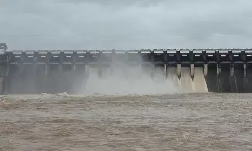 Bargi Dam 9 Gate Opened