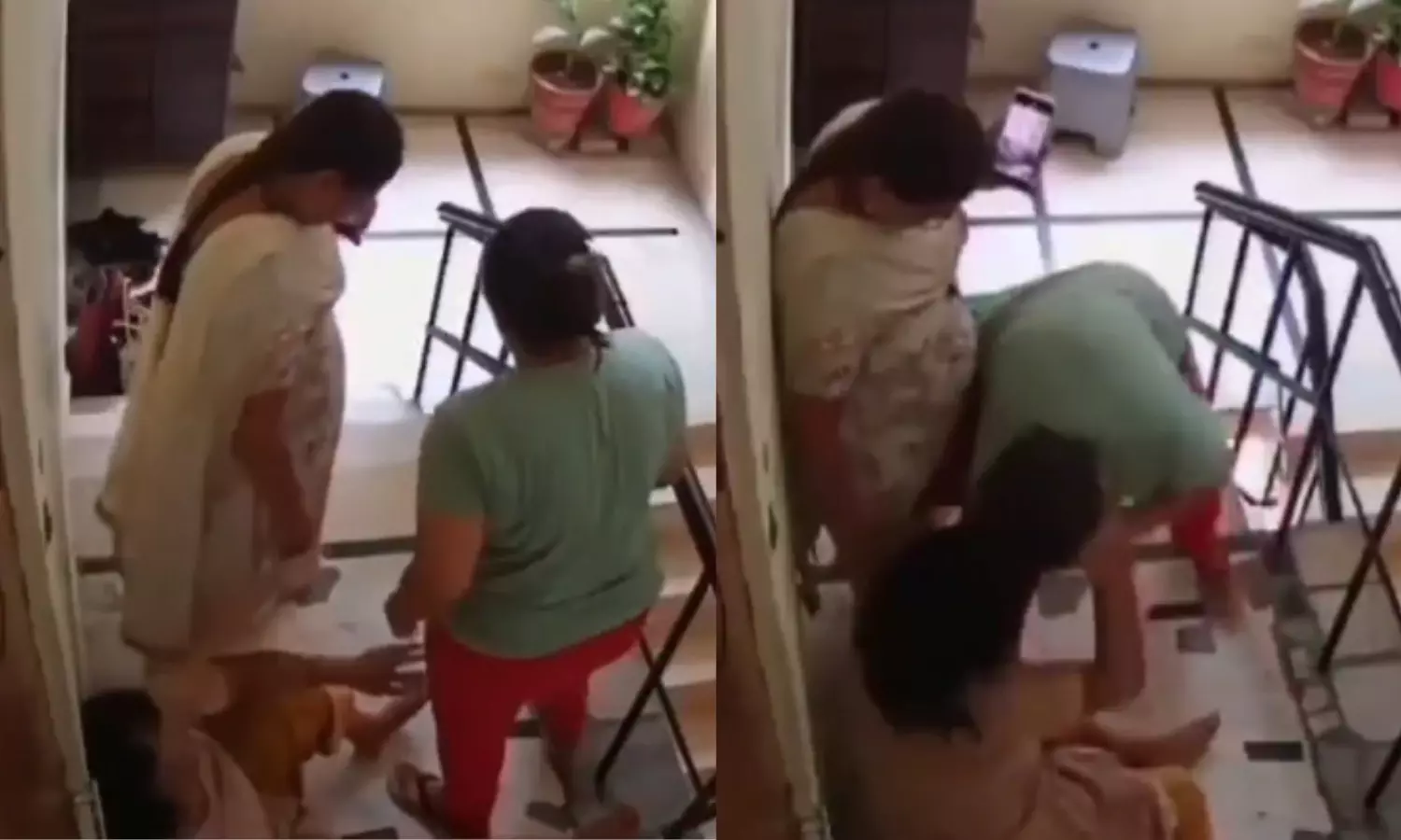 इंजीनियर बहू ने मां के साथ मिलकर सास को बेरहमी से पीटा, वीडियो वायरल इंजीनियर बहू ने मां के साथ मिलकर सास को बेरहमी से पीटा, वीडियो वायरल