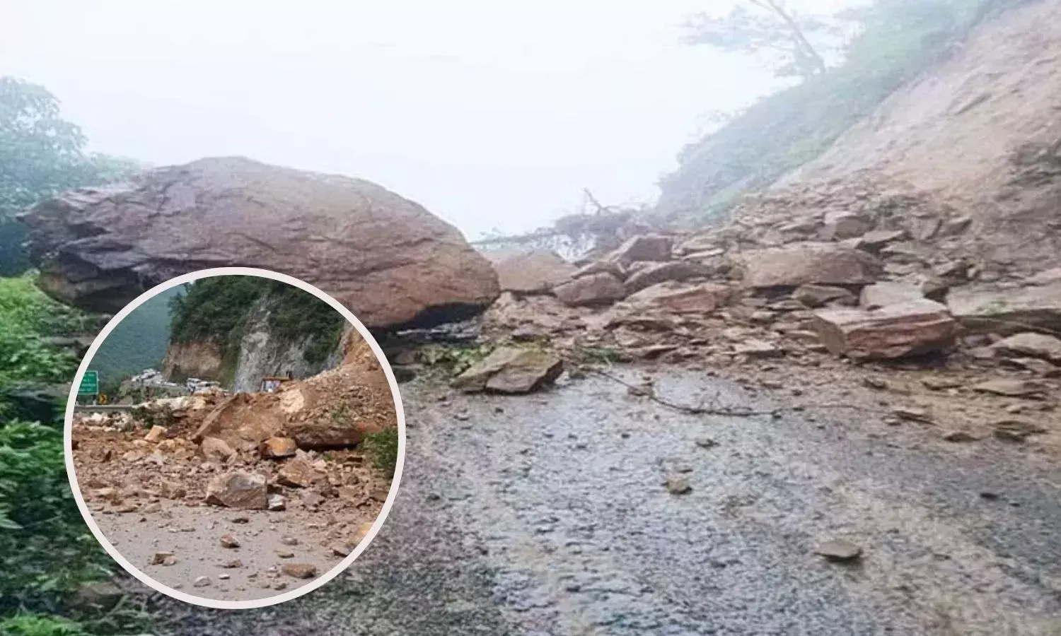 हिमाचल में भूस्खलन से 174 सडक़ें बंद, कांगड़ा में 603 पेयजल योजनाएं ठप