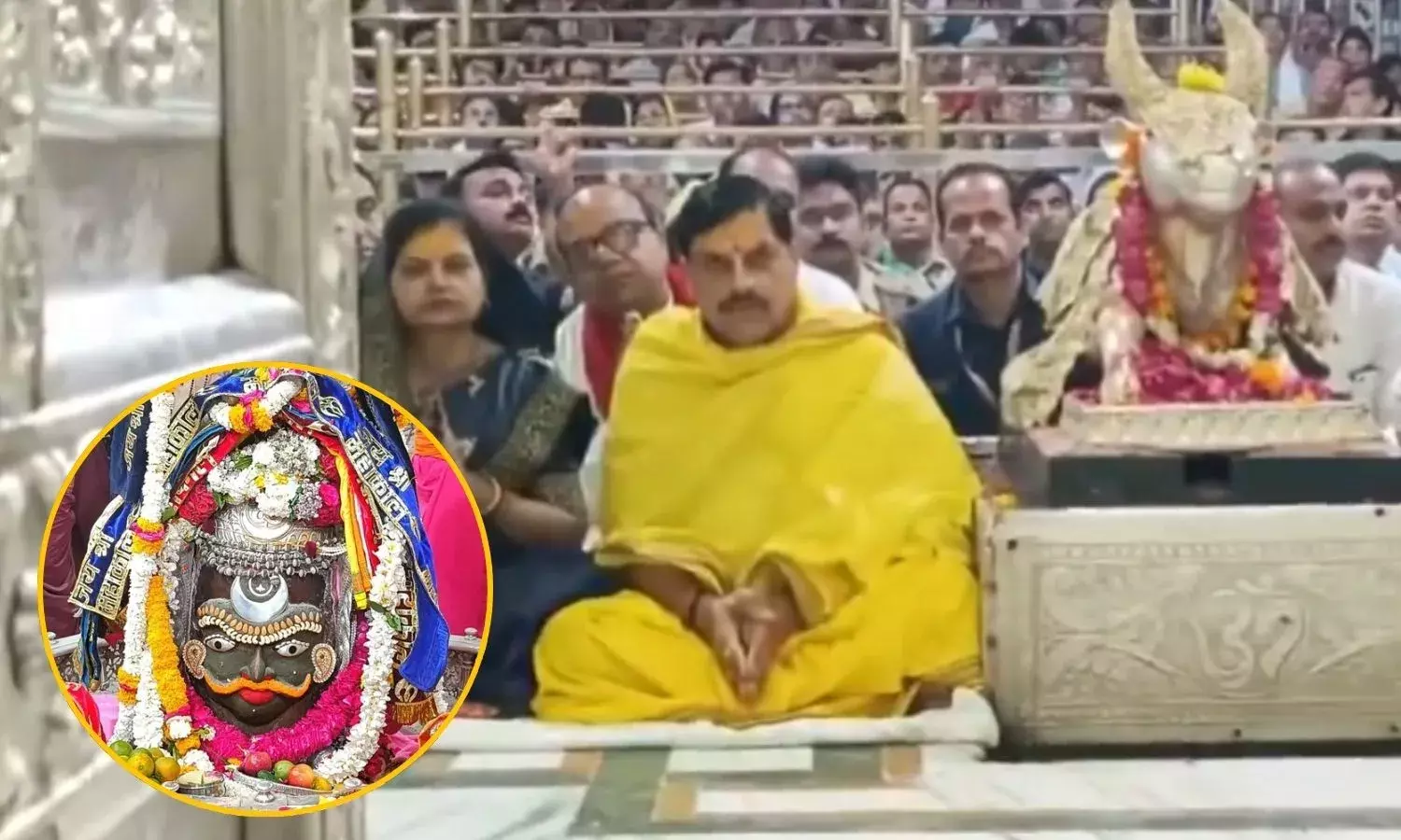 महाकाल भस्म आरती में सपत्नीक हुए शामिल, लाड़ली बहनों को देंगे सौगात