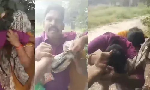 श्मशान घाट में महिला के साथ आपत्तिजनक स्थिति में मिले बीजेपी नेता, वीडियो बनाने पर मांगने लगे माफी