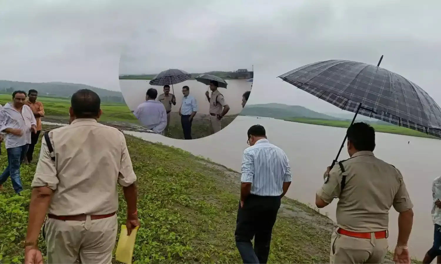 पिकनिक मनाने आए परिवार पर टूटा कहर, तेज बहाव में बहे तीन सदस्य, रेस्क्यू जारी