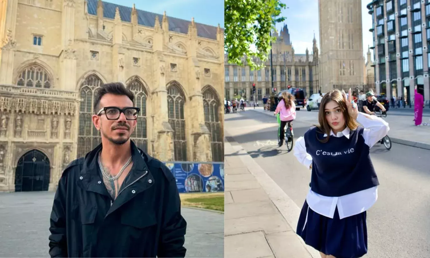 लंदन में छुट्टियां मना रहे युजवेंद्र चहल और आरजे महवश, वायरल तस्वीरों के बीच डेटिंग की चर्चा तेज