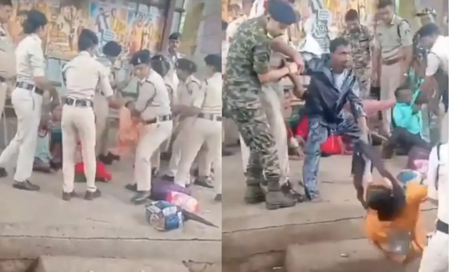 बस स्टैंड से महिला दिव्यांग को घसीटा, फर्जी प्रमाणपत्र पर नौकरी की बर्खास्तगी की मांग बस स्टैंड से महिला दिव्यांग को घसीटा, फर्जी प्रमाणपत्र पर नौकरी की बर्खास्तगी की मांग