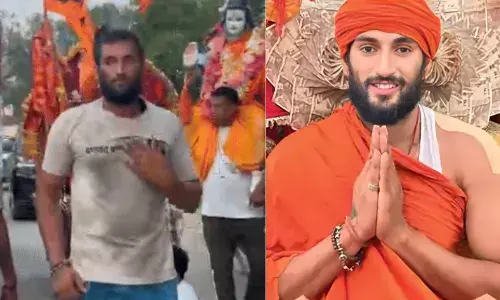 एक पैर पर 200 KM कांवड़ यात्रा पर निकले हरियाणा के बॉडी बिल्डर, मिस्टर वर्ल्ड रह चुके हैं मोहित