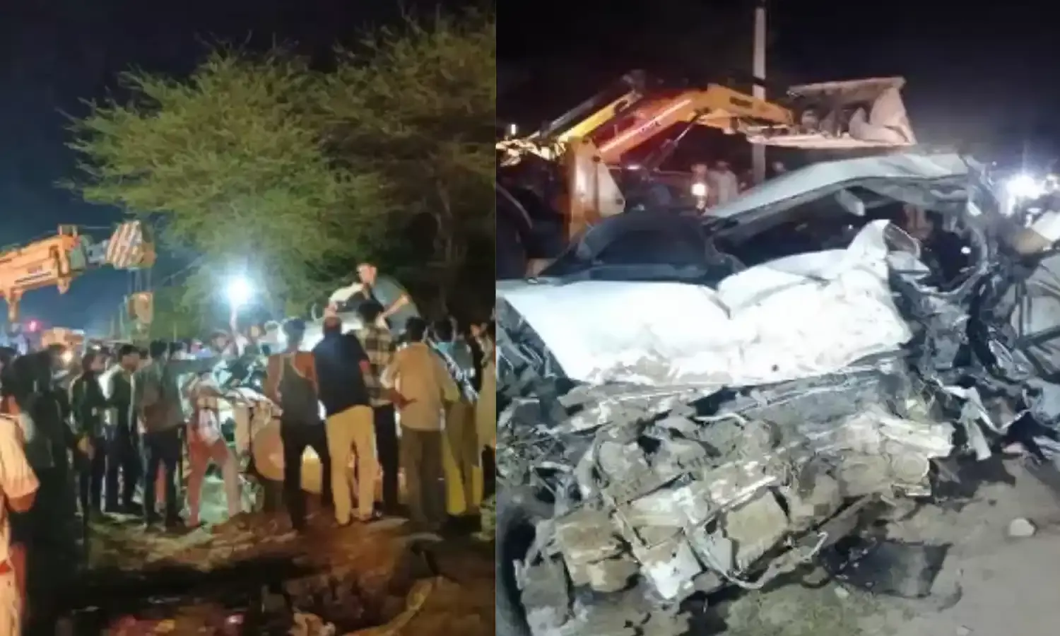 बीकानेर में भीषण सड़क हादसा, दो कारों की आपस में हुई भिड़ंत, पाँच की मौत, कई घायल