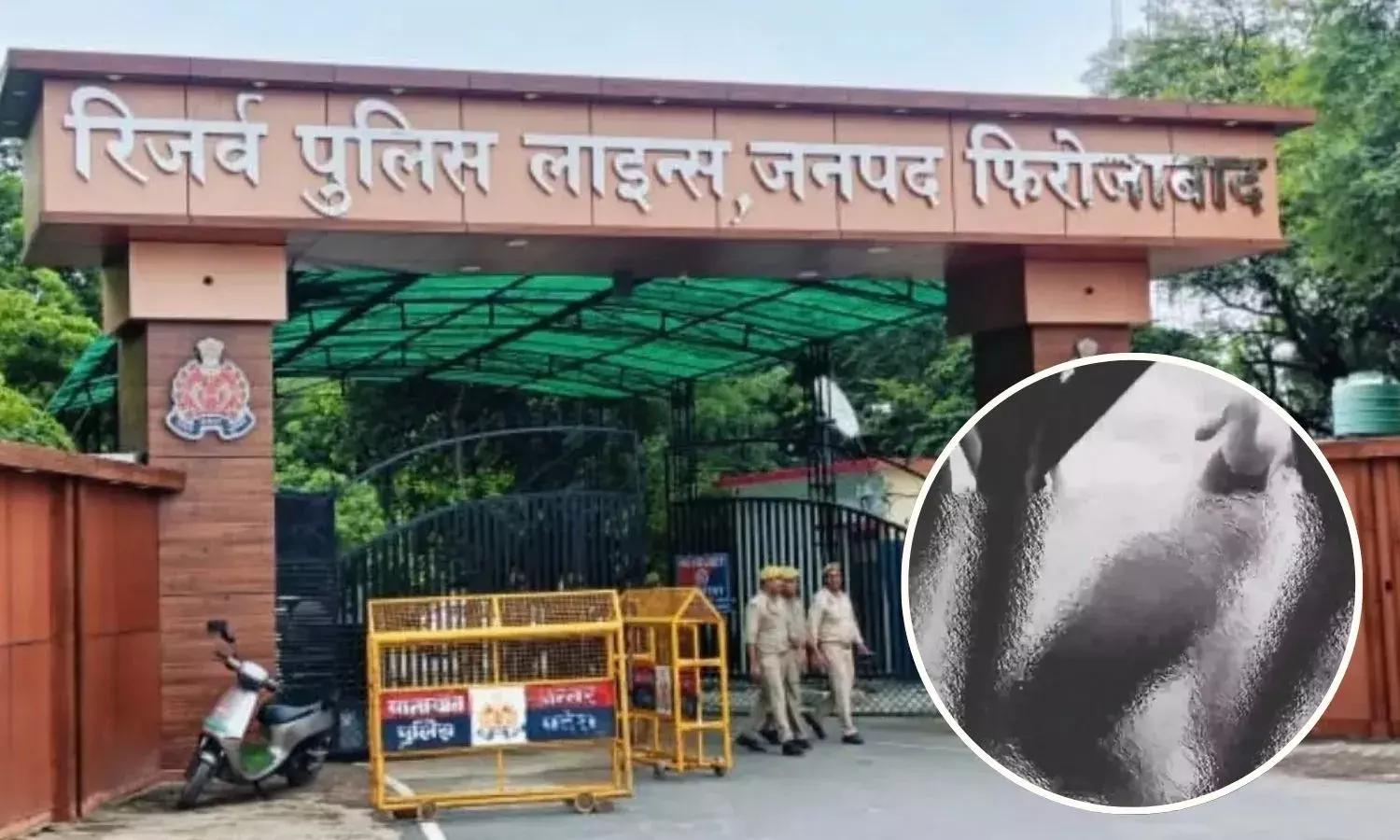 पुलिस की ट्रेनिंग ले रहे रिक्रूट्स की छत से गिरकर मौत, प्रशिक्षु सिपाहियों ने किया हंगामा