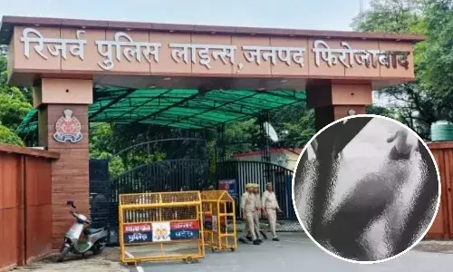 पुलिस की ट्रेनिंग ले रहे रिक्रूट्स की छत से गिरकर मौत, प्रशिक्षु सिपाहियों ने किया हंगामा