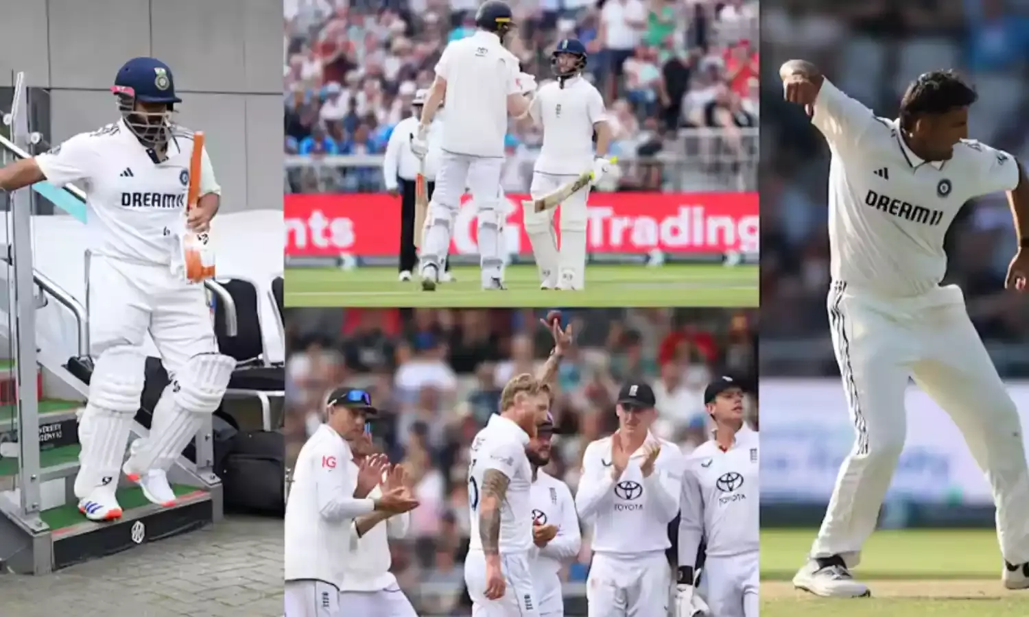 चोट के बावजूद मैदान में डटे पंत, डकेट-क्रॉली की बल्लेबाज़ी से इंग्लैंड ने किया पलटवार, जानिए दूसरे दिन का पूरा हाल