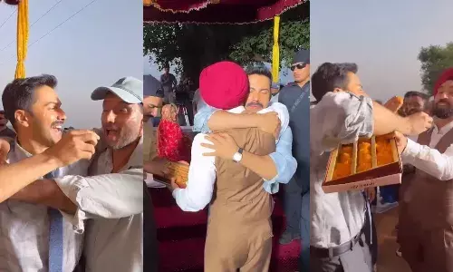 क्या हुआ जब दिलजीत ने शूटिंग खत्म की? वरुण धवन ने खुद शेयर किया वीडियो