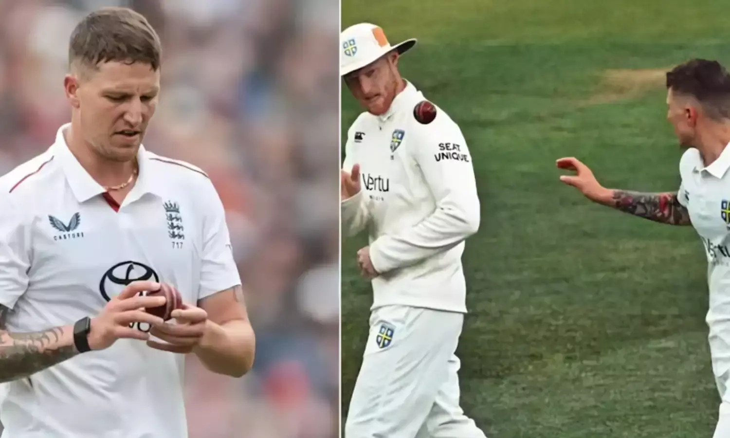 मैनचेस्टर टेस्ट में इंग्लैंड पर बॉल टेंपरिंग का आरोप, ब्रायडन कार्स का वीडियो वायरल
