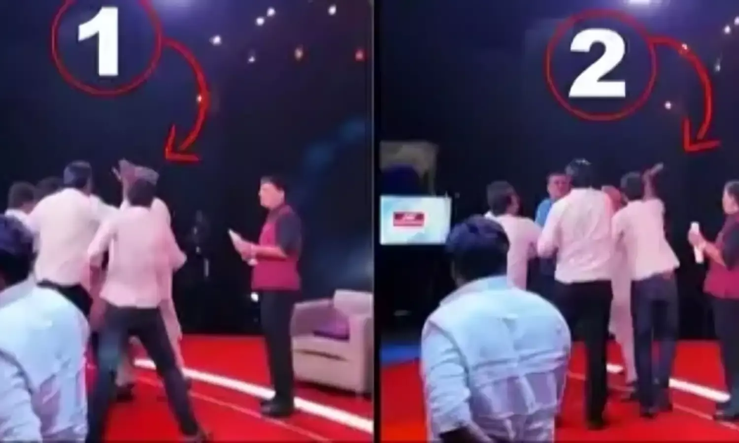 सपा नेताओं का गुस्सा फूटा, डिबेट के दौरान मौलाना साजिद रशीदी पर ताबड़तोड़ थप्पड़