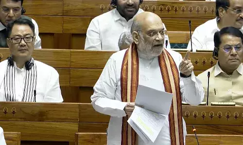 संसद में केंद्रीय गृह मंत्री अमित शाह ने कहा - POK की वजह जवाहरलाल नेहरू