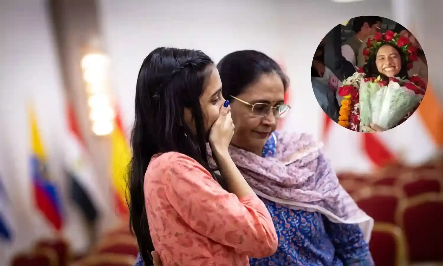 दिव्या देशमुख का नागपुर में भव्य स्वागत, 19 की उम्र में चेस वर्ल्ड कप जीतकर रचा इतिहास