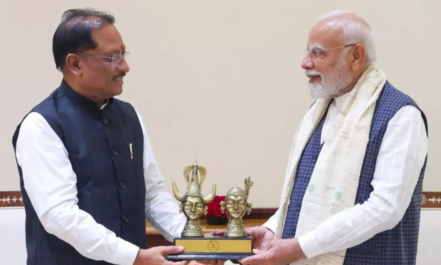 अमृत रजत महोत्सव का दिया न्योता , छत्तीसगढ़ के विकास योजनाओं पर की चर्चा