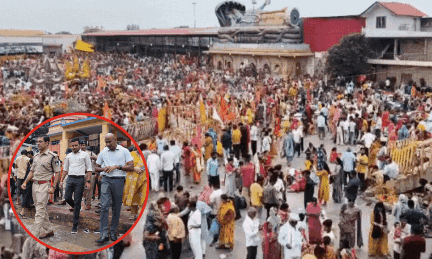 भीड़ में दबने से 2 की मौत, कांवड़ यात्रा में शामिल होने पहुंचे थे श्रद्धालु