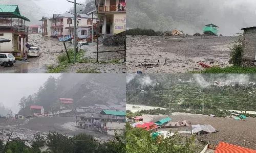 देखते ही देखते गांव हो गया जमींदोज, दिल दहला देंगी ये तस्वीरें