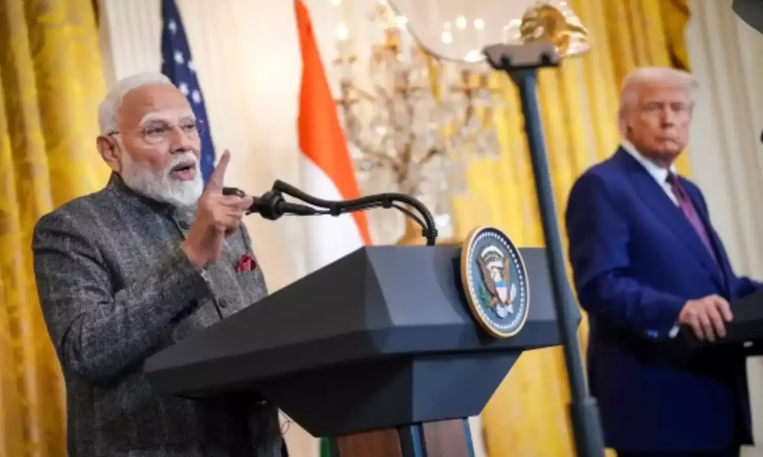अमेरिकी राष्ट्रपति को मोदी सरकार का दो टूक जवाब