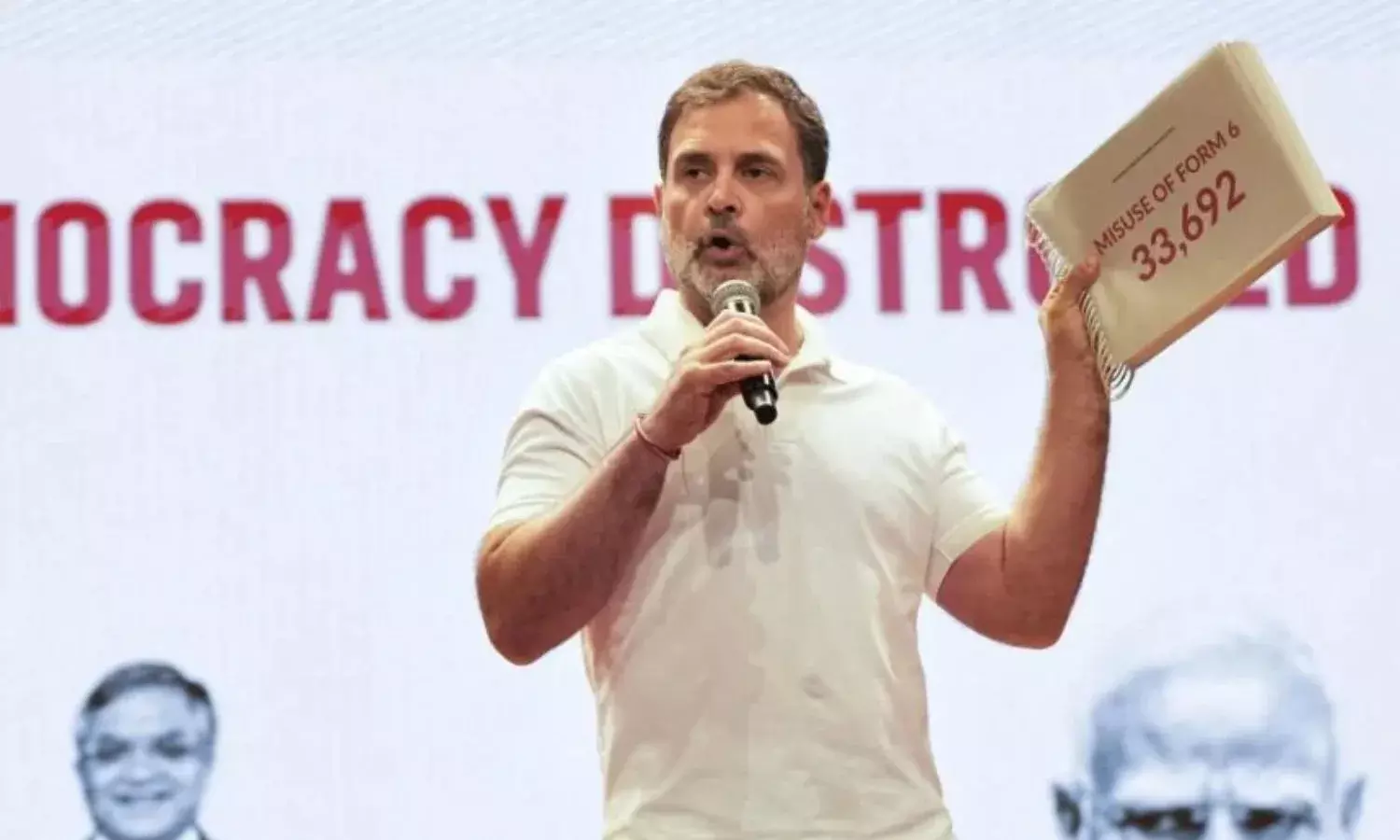 राहुल गांधी के दोहरे मतदान दावे पर चुनाव आयोग ने कसा शिकंजा, शकुन रानी मामले में जारी किया नोटिस