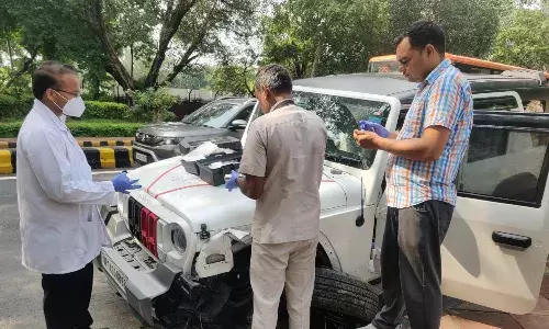 Delhi Thar Accident Delhi Thar Accident